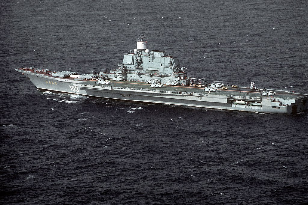 TAKR "Baku" (after October 4, 1990 - "Admiral Gorshkov") - Yak-141 tests were carried out on board in the fall of 1991